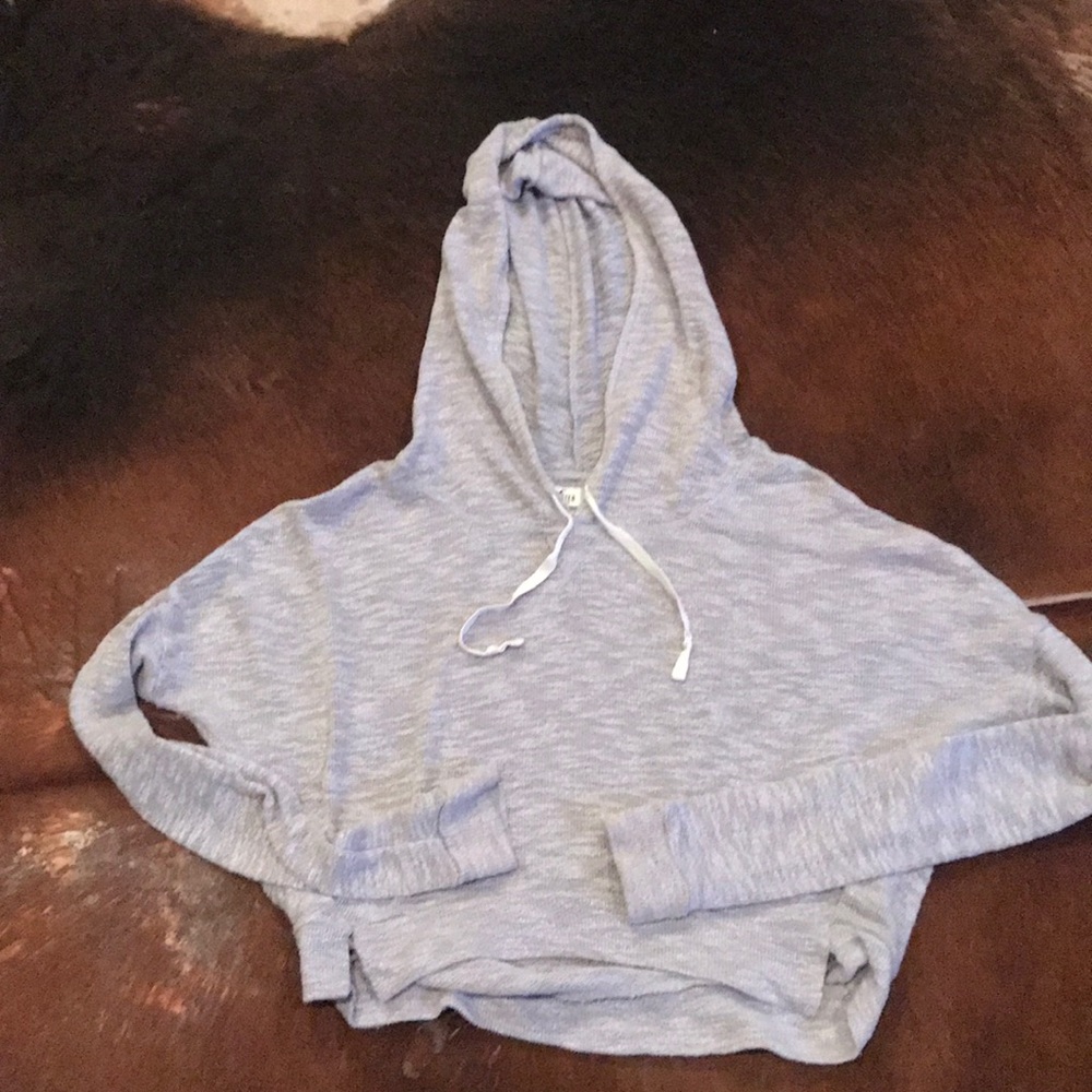 Cropped Hoodie by Hollister size M/L